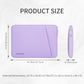 RAINYEAR 15 16 Inch Laptop Sleeve Padded Case Cover with Pocket