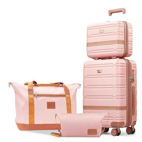Luggage Sets with spinner wheels (4 Count)