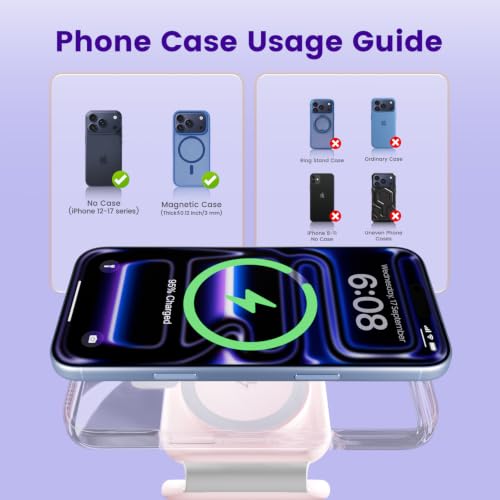 15W Magnetic Travel Charging Station