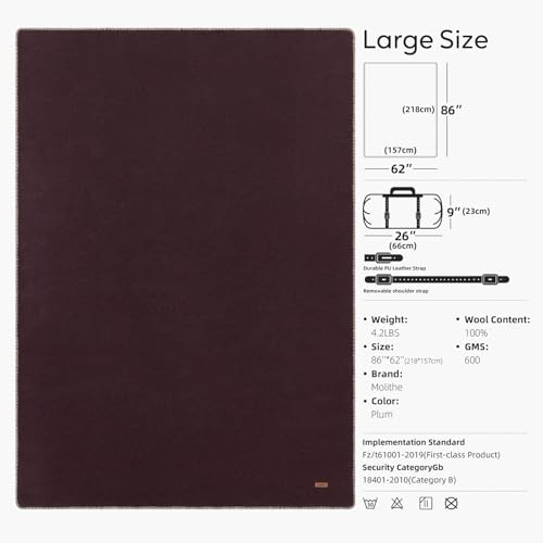 100% Wool Blanket