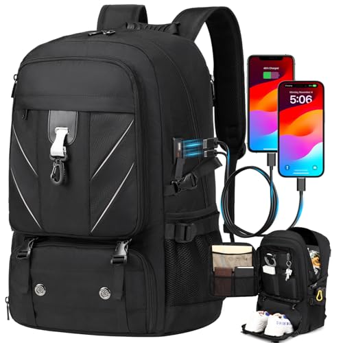 17.3 Inch Travel Laptop Backpack with Shoe Compartment