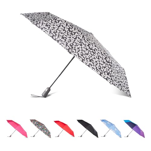 Auto Open Close Windproof Ultimate Compact Umbrella with UV and Water Repellent Protection