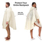 Rain Poncho for Adults with Zipper