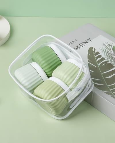 Travel Containers for Toiletries 4 Pack (4 Count)