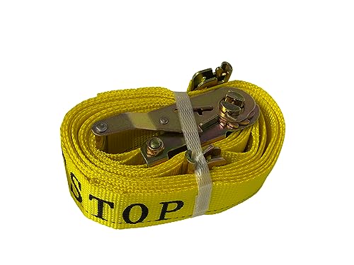 8 Pack Ratchet Strap 2" x 16' E Track Heavy (8 Count)