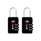 TSA Accepted Luggage Travel Lock (2 Count)