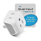 Japan Philippines Travel Adapter Plug by Ceptics (3 Count)