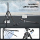 LITETRIP LT07 61" Aluminum Travel Tripod for Camera