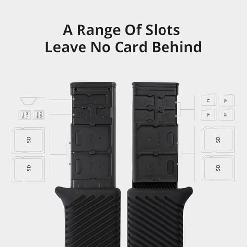 UHS-II SD4.0/Micro SD Card Reader Holder TF Memory Card Reader Case
