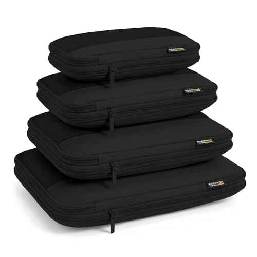 4 Piece Compression Packing Cubes for 3 (4 Count)
