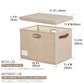 17" Large Fabric Storage Box with Lids (3 Count)