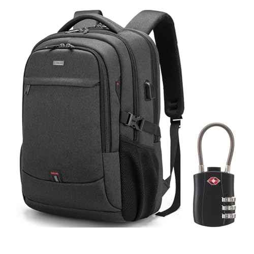 17 Inch Laptop Backpack for Travel Water Resistant College Backpack for Men