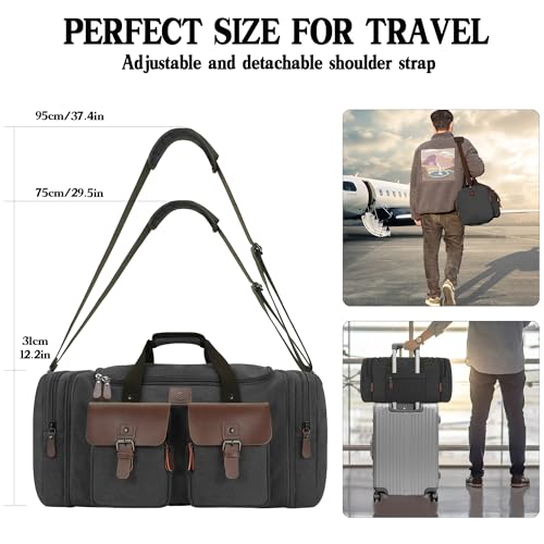 Canvas Duffle Bag for Men