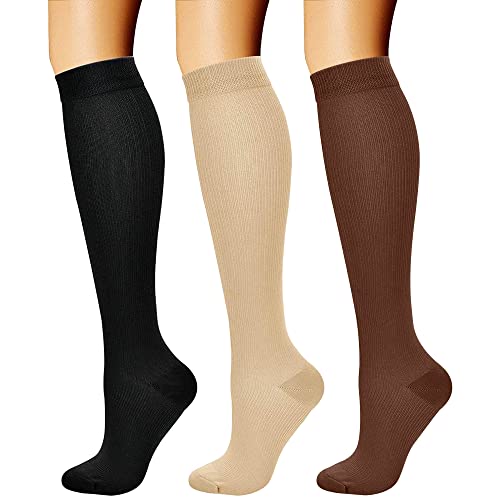 Compression Socks for Women & Men Circulation (3 Count)