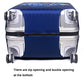 Thicker Luggage Cover Elastic Suitcase Cover Protector Fits 18