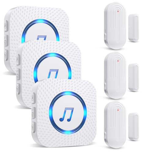 Door Chimes When Door Opens Entry Alarm for Home