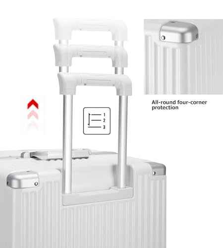 Super Large Aluminum Frame Checked Luggage
