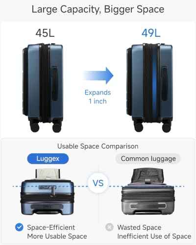 Carry On Front Pocket Suitcase
