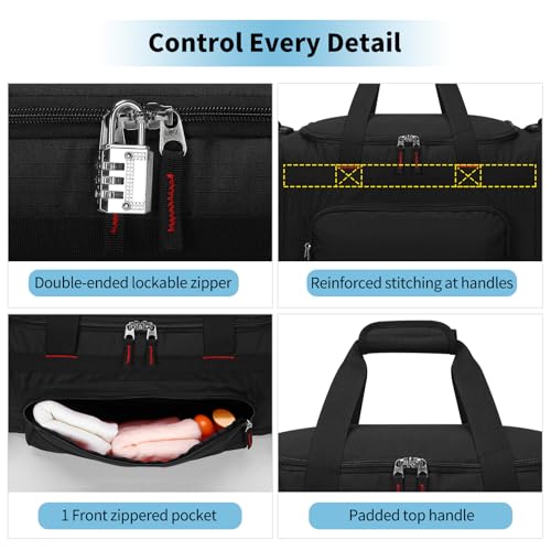 55L Gym Sport Duffle Bag for Men