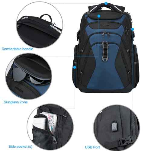 Laptop Backpack 18.4 Inch Computer Backpack for Men