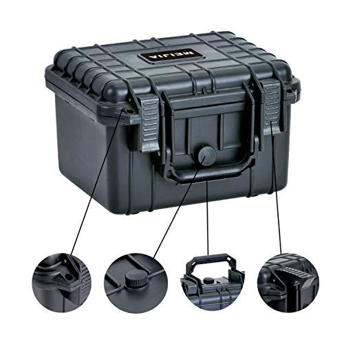 Portable All Weather Waterproof Camera Case With Foam