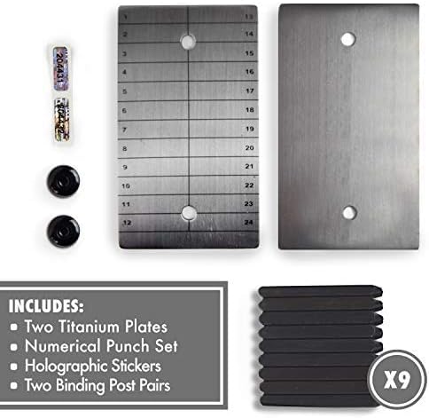 Titanium Bitcoin Seed Plates for Ultra