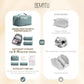 Travel Makeup Bag (3 Count)