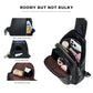 7L Crossboydy Sling Bag for Women Vegan Leather Crossbody Purse Fanny Pack Chest Bag for Travel