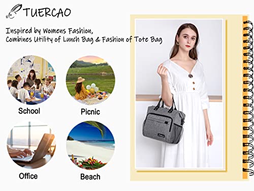 Insulated Lunch Bag Soft Cooler Bag for Beach Travel Picnic