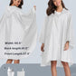 Adult Rain Poncho Waterproof Hooded Zipper Raincoat with Pockets