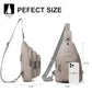 10L Crossbody Sling Bag for Women Men Anti Theft Cross Body Fanny Pack Belt Bag Purse Gifts for Women Faux Leather