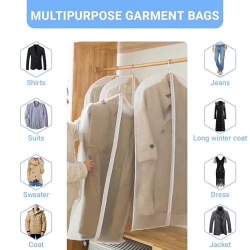Suit Bags for Closet Storage Garment Bag (12 Count)