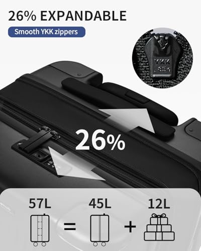 Hardside Expandable Carry On Luggage