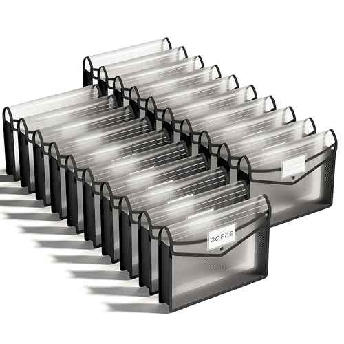 Plastic Expanding File Folder (20 Count)