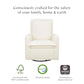 Cali Flange 360° Swivel Glider Recliner Chair