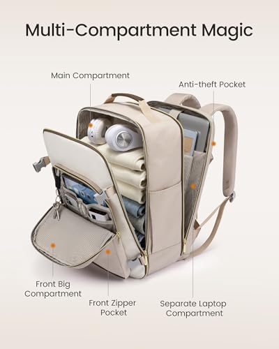 50L Travel Backpack for Women & Men