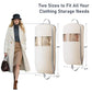 2 Pack 54" Space Saving Garment Bags for Hanging Clothes With Compression Zipper Carry Handles and Window (2 Count)