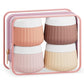 Travel Containers for Toiletries 4 Pack (4 Count)