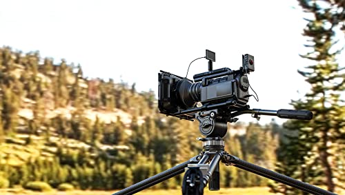 LVC 193C Carbon Fiber Twin Leg Video Tripod+BV