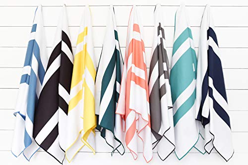 Emerald Microfiber Beach Towel by Laguna Beach Textile Co