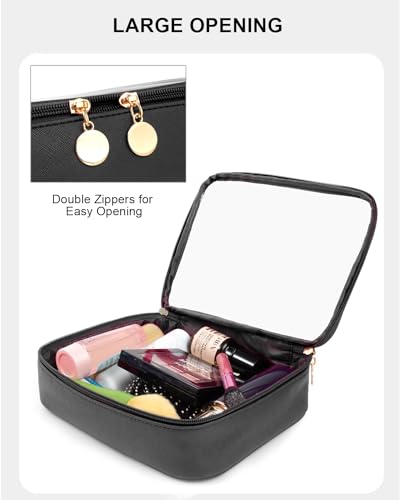 TSA Approved Toiletry Bag with Mini Clear Makeup Bag Travel Size Beach Pool Bag Car Accessories for Women Her