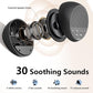 Portable Sound Machine White Noise Machine Nonstop 30 Soothing Sounds for Baby Kids Adults Pink Noise Sleep Machine 36