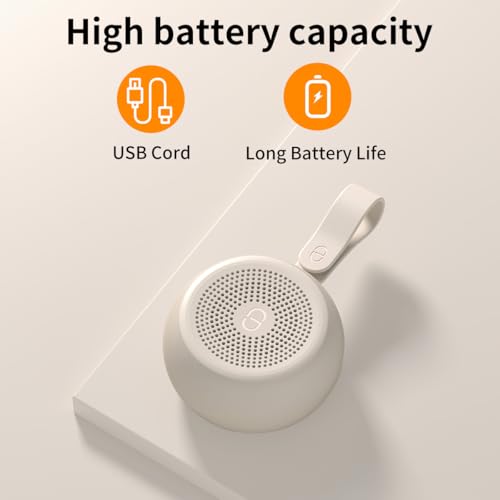 White Noise Sound Machine Portable Sleep Machine for Baby Adult with 30 Soothing Sounds 12 Night Light Colors 4 Timer Memory Function Rechargeable Noise Machines for Sleeping