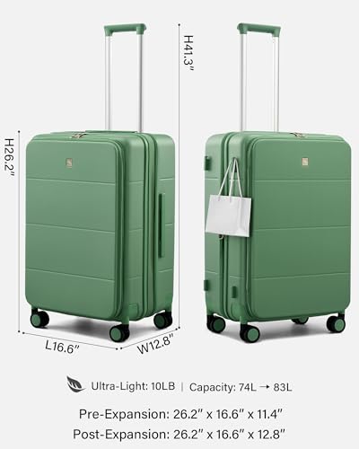 Expandable Medium Checked Luggage