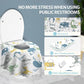 20 Pcs Toilet Seat Covers Disposable for Toddlers & Adults (20 Count)