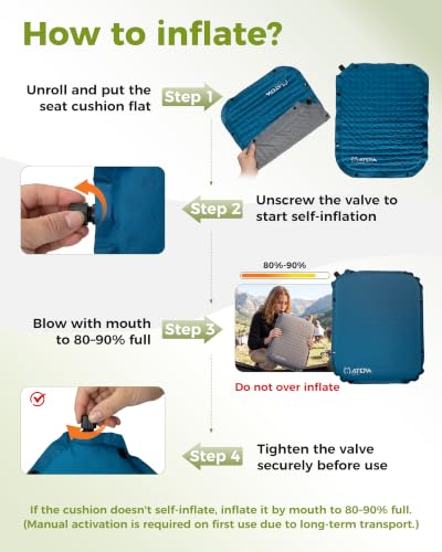 Inflatable Seat Cushion (2 Count)