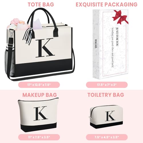 Initial Tote Bag