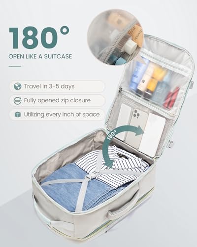 40L Travel Backpack Flight Approved Carry on Backpack