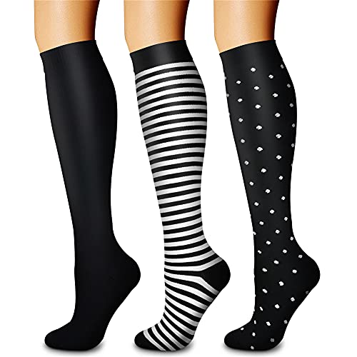 Compression Socks for Women & Men Circulation (3 Count)