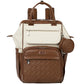 Leather Diaper Bag Backpack